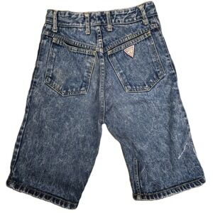Vintage GUESS Denim Jean Bermuda Shorts Size 26